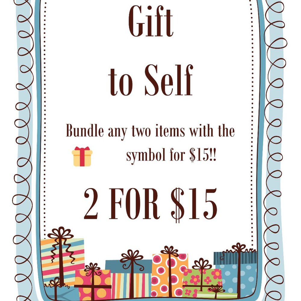 2 for $15 Sale!